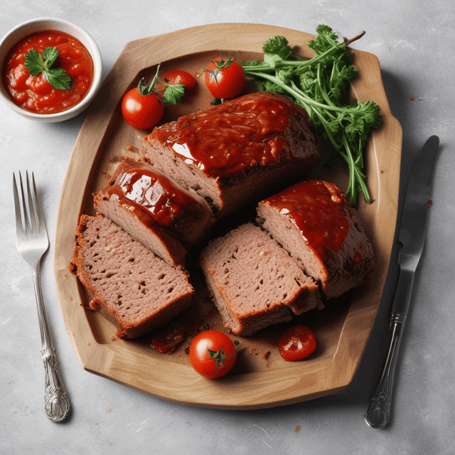 Basic 2 - Food photography of a meatloaf